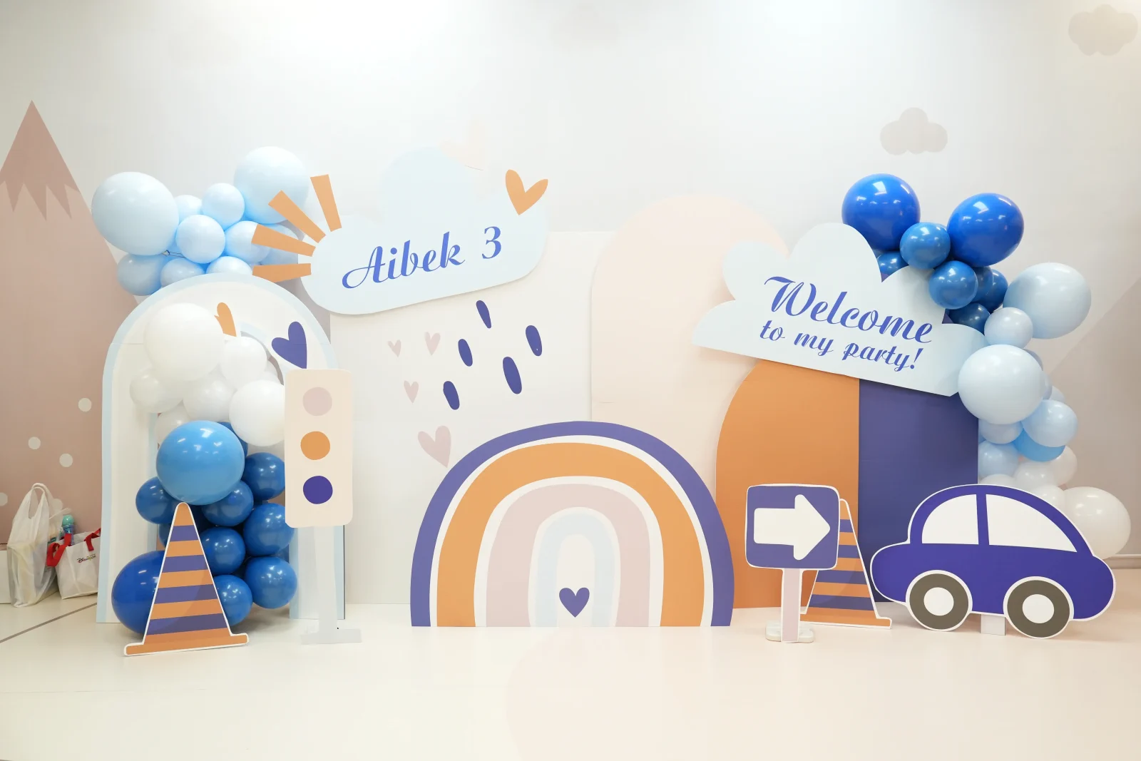 Baby E Playhouse Cars theme