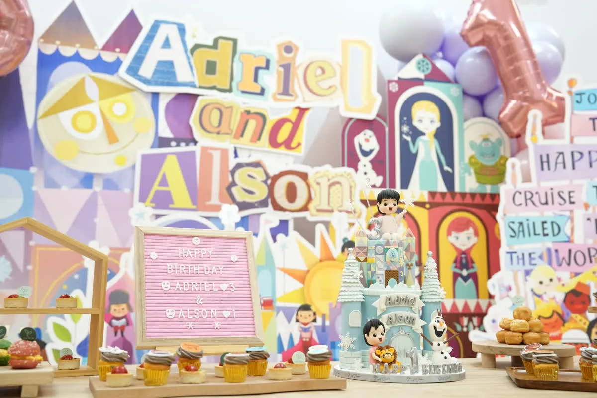 Free Cake Table Setup